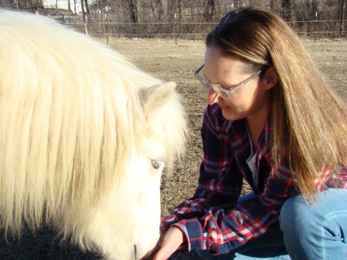 stephanie and horse